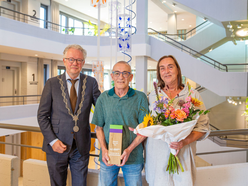 Dronten verwelkomt 45.000ste inwoner