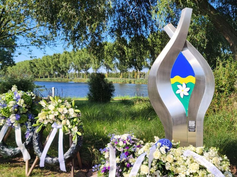 Flevolandse Indiëherdenking in Bos der Onverzettelijken in Almere