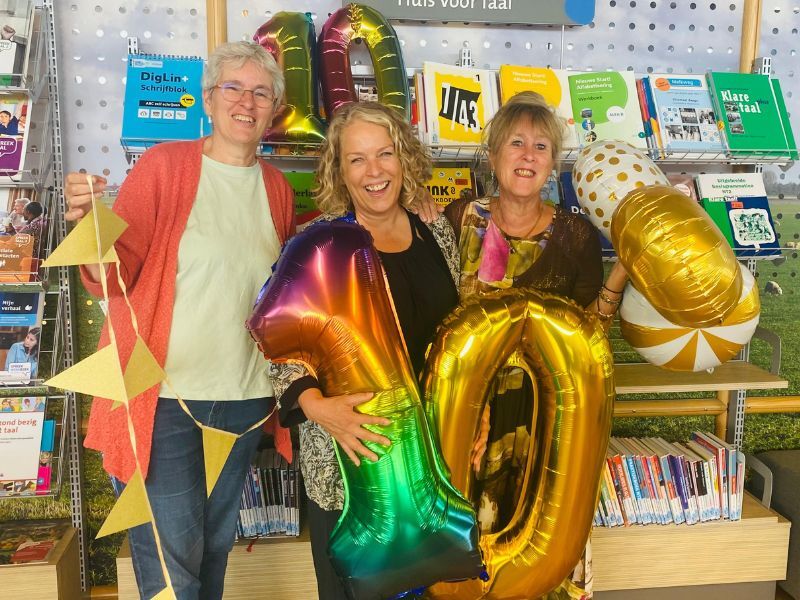Huis voor Taal viert tienjarig jubileum in Dronten