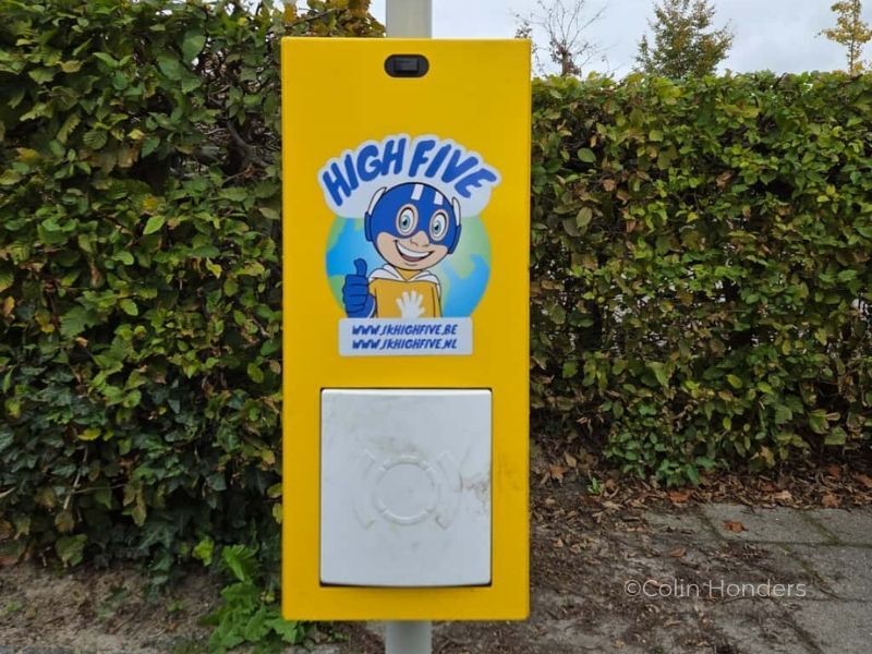 Kinderen in Dronten scannen zich fit met project Ik High Five