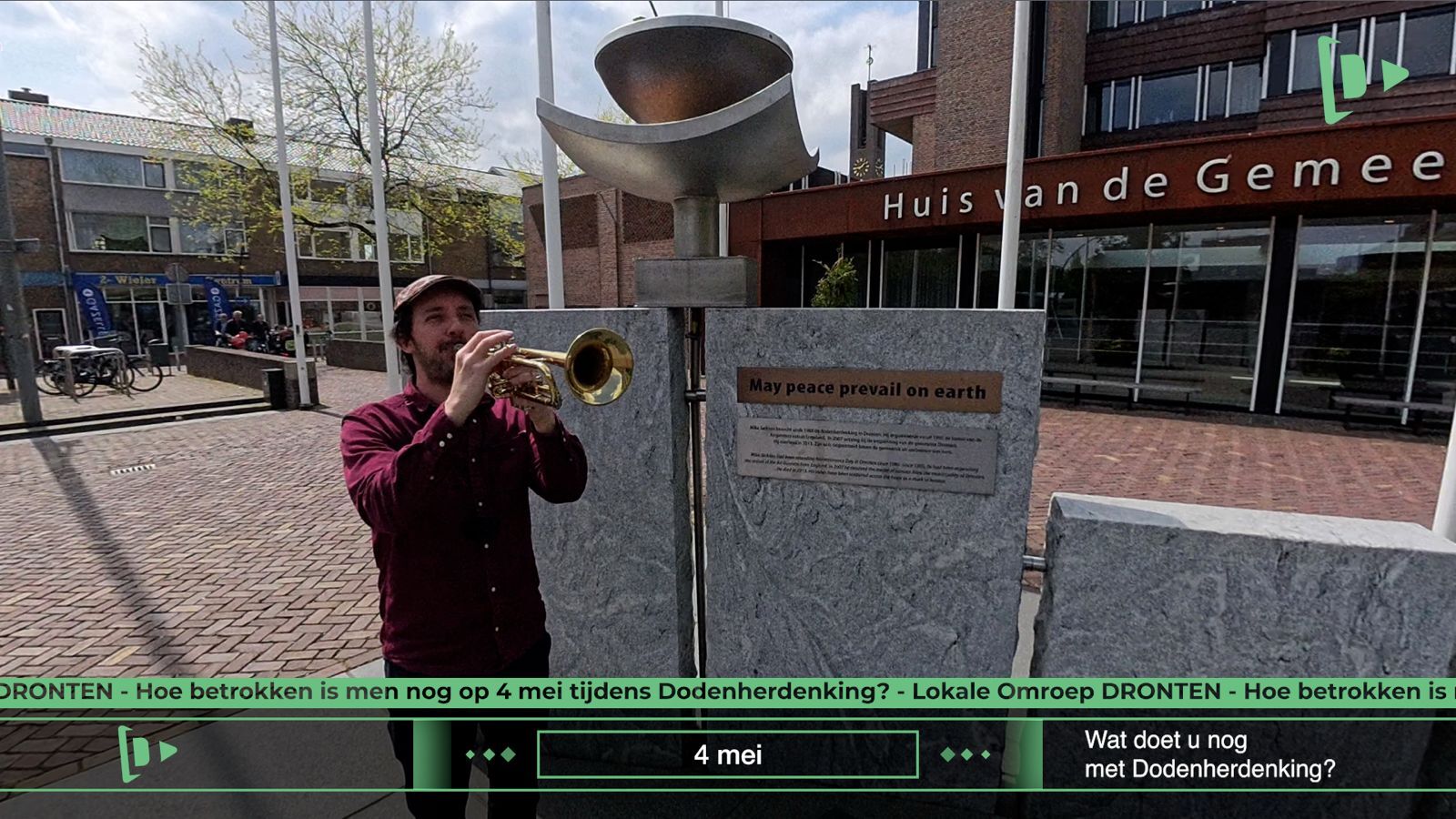 Hoe beleven inwoners van Dronten Dodenherdenking op 4 mei? (video)