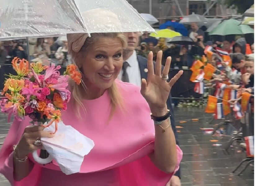 Koningin Maxima in Lelystad.