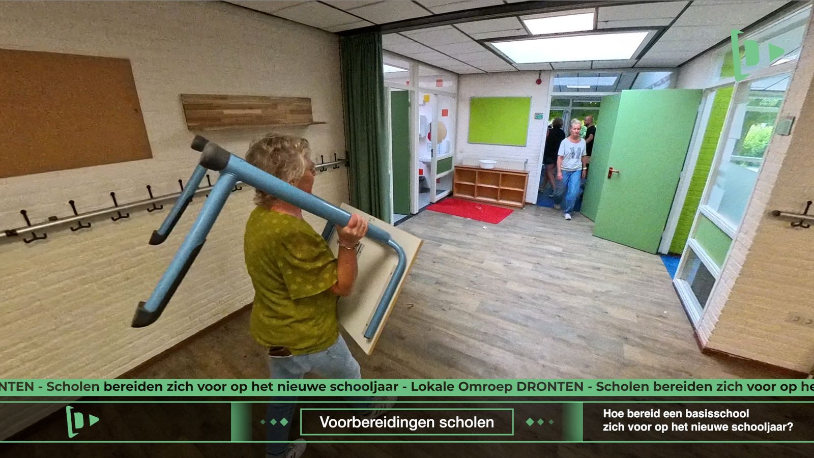 Basisscholen maken zich klaar voor het nieuwe schooljaar (video)