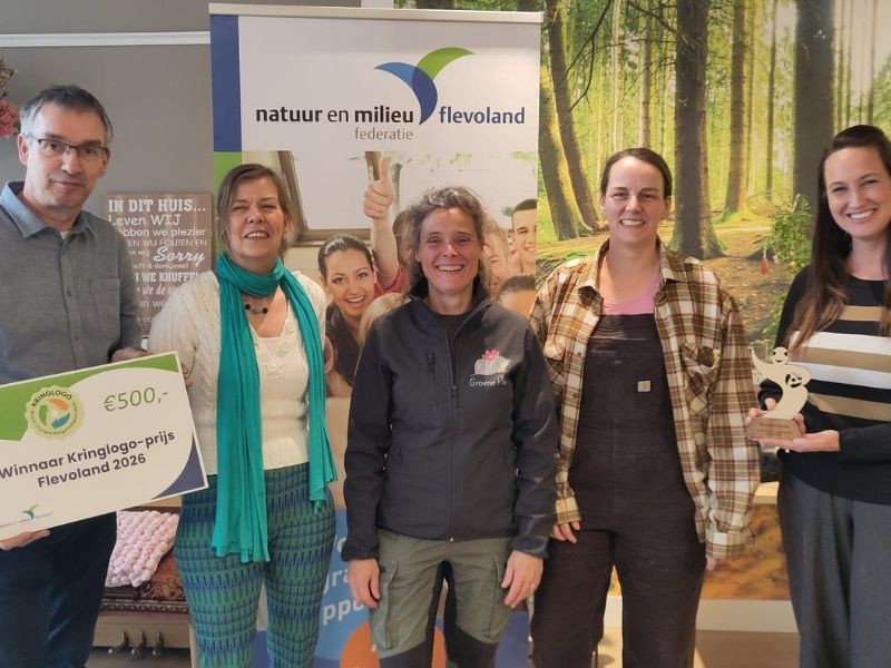Stichting Sociaal Domein uit Biddinghuizen wint prijs voor beste circulaire initiatief
