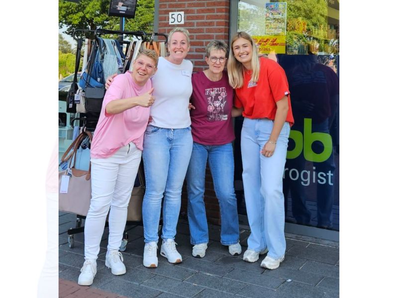 Drogisterij Swifterbant behouden: Monique draagt het stokje over aan Donny