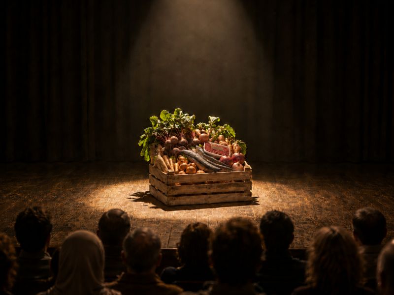 WIJ FLEVOLAND brengt verhalen achter Flevolandse voedselketen naar het theater
