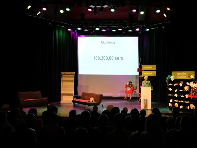 Groene Sluis deelt ruim een ton uit aan goede doelen op zinderend feest (met video)