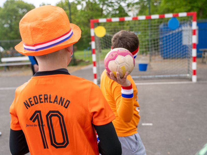 sportplezier tijdens Koningsspelen gemeente Dronten 2026