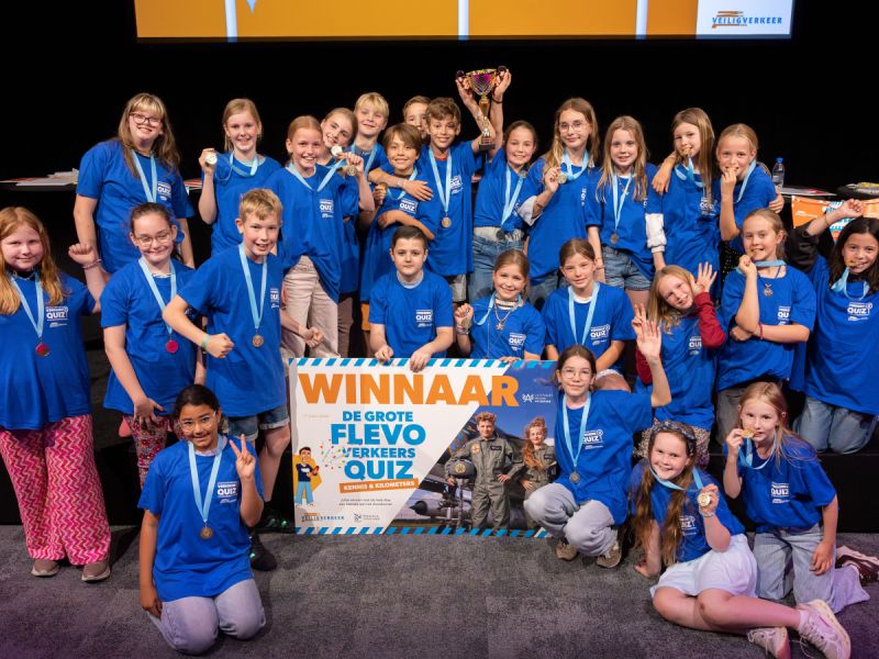 Het Kompas uit Dronten wint Grote Flevo Verkeersquiz 2026