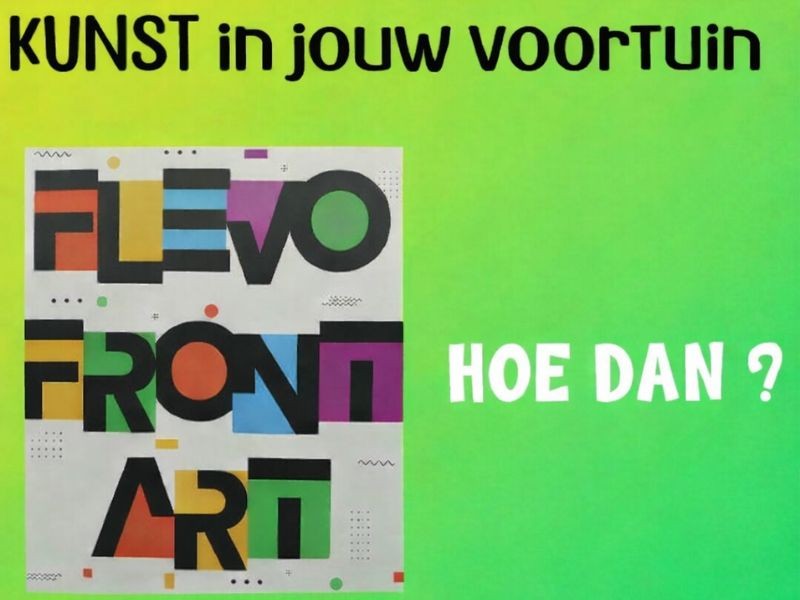 Informatiemiddag in Biddinghuizen over kunst in eigen voortuin