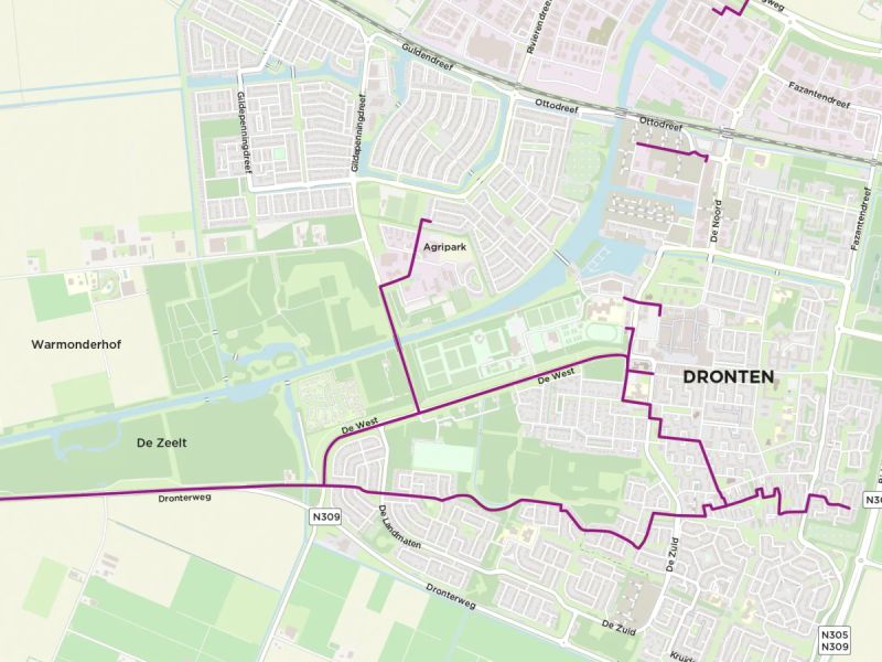 Tijdelijke verkeersinstallatie op De Zuid door werkzaamheden Liander