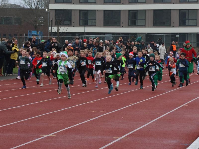 KidsKerstRun terug op zondag met nieuw parcours in Dronten