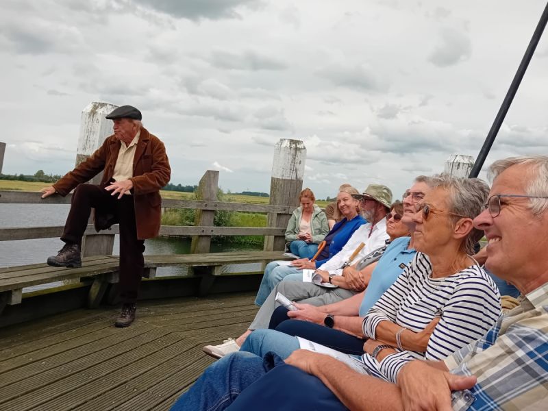 ‘Verhalen van de polder’ op  toepasselijke openluchtplek