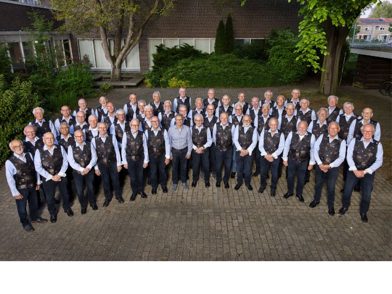 Flevo’s Mannenkoor geeft voorjaarsconcert in Ludgeruskerk Dronten