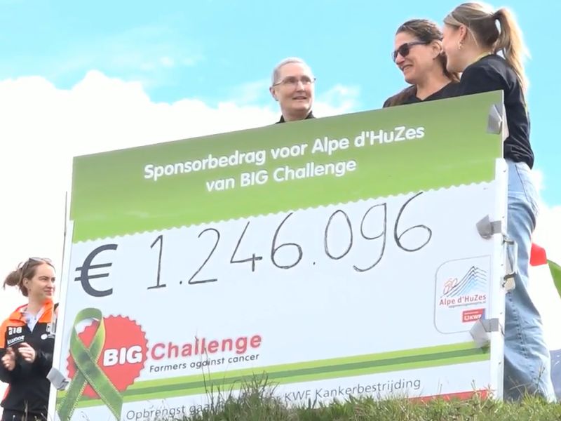 team usra bij de bekendmaking van de  tussenstand tijdens de motivatie bijeenkomst