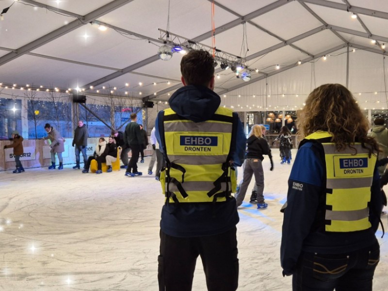 Gezamenlijke EHBO-oefening in Biddinghuizen